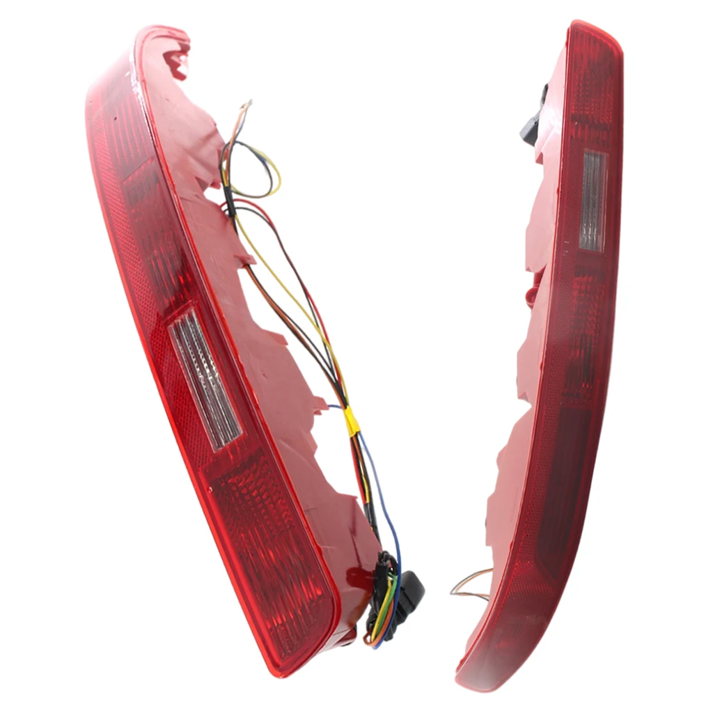 1 piece Red Len Rear Bumper Tail Light Stop Lamp for Q7 2006-2015