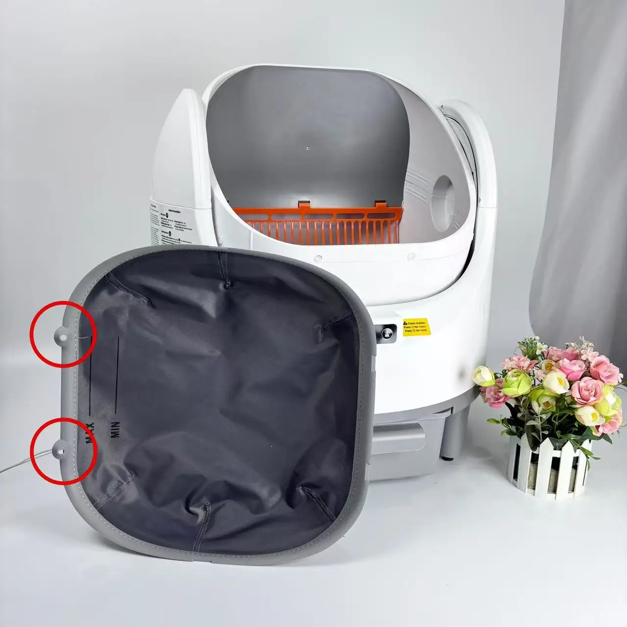 New Accessories Pad Smart Automatic Cat Toilet Self-Cleaning Litter Box Bottom Mat Replacement for Maintaining Pet Hygiene