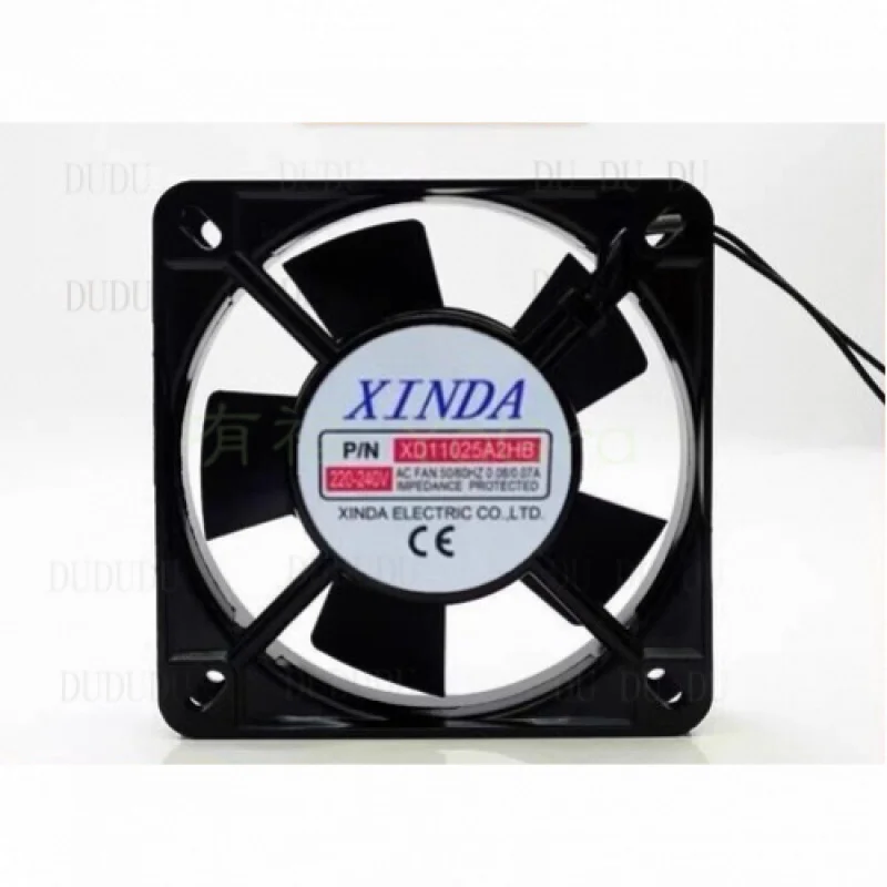 

D D для XINDAFAN XD11025A2HB AC220-240V 0,06A/0,07A Металлический охлаждающий вентилятор # А6-26