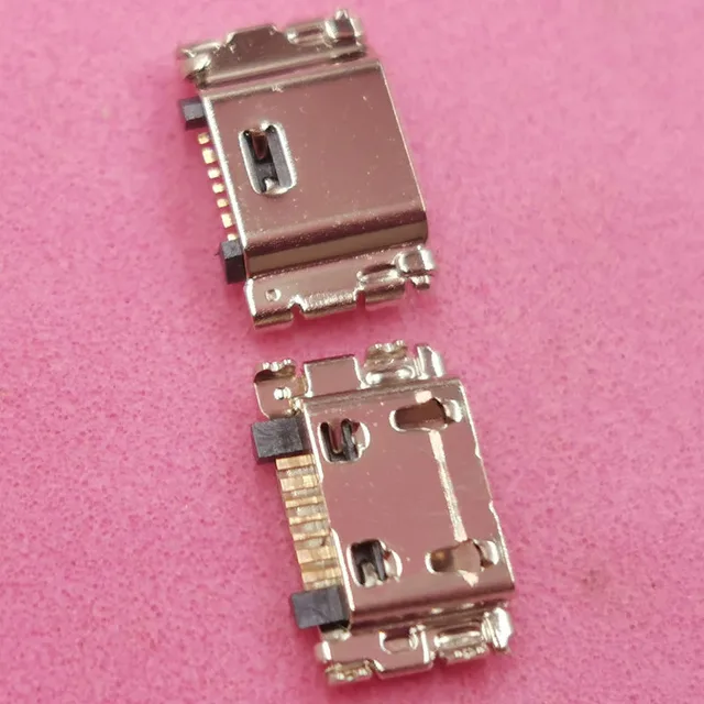 100 szt. Złącze ładowania USB, gniazdo ładowarki do Samsung Galaxy A02 A022 M10 M105 A10 A105F J8 J4 J415 A6 J6 J7 Plus J805
