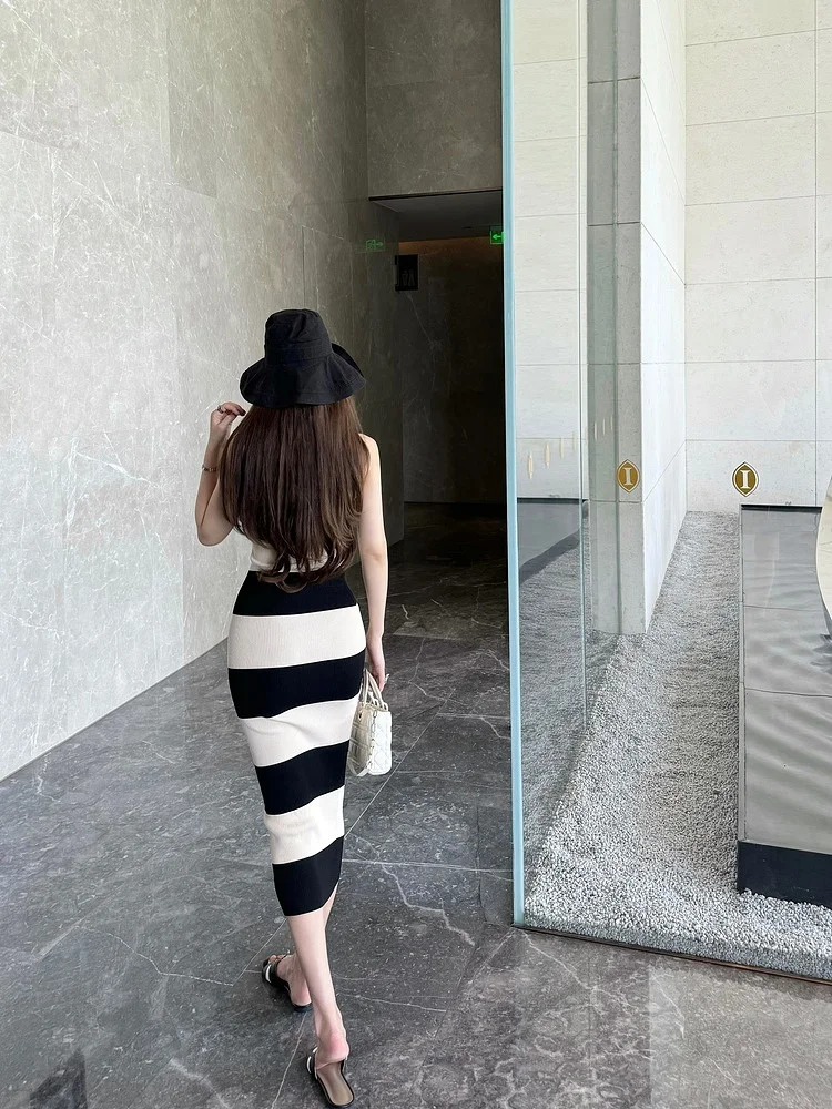 Ele M900 Tube Dr Svel Summer Dr Vaion Beach Slimming المرأة عادية Faionable وصول جديد 2024 طويل Dr #4