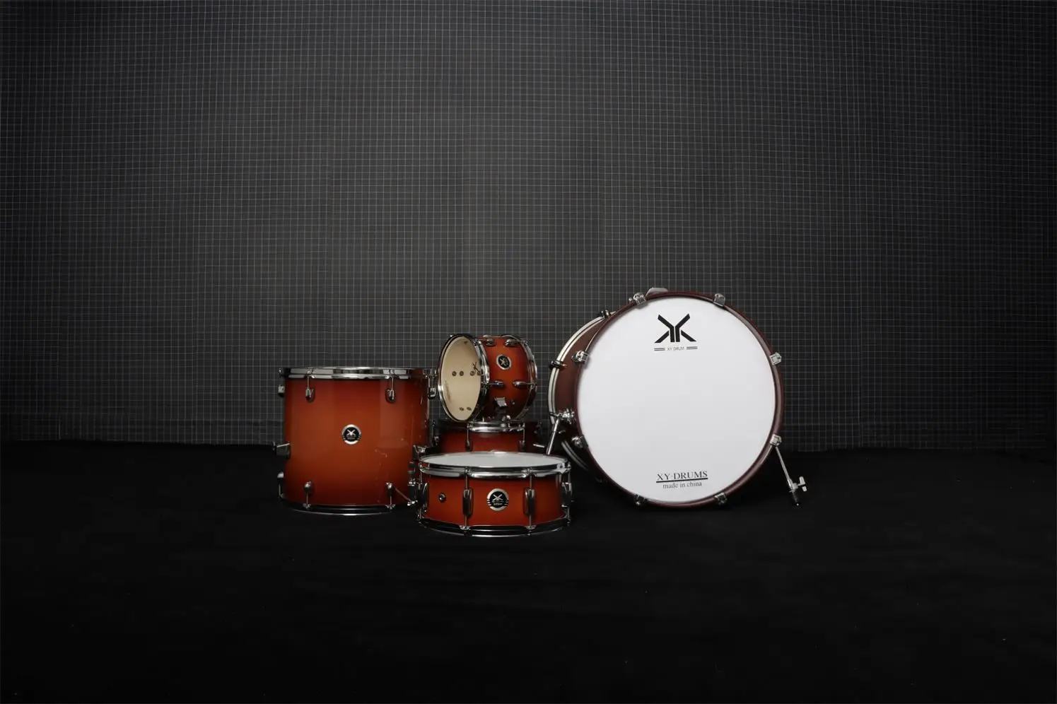 bestselling Hot sales color Basic high-quality 5-drum 4-cymbal jazz drum set