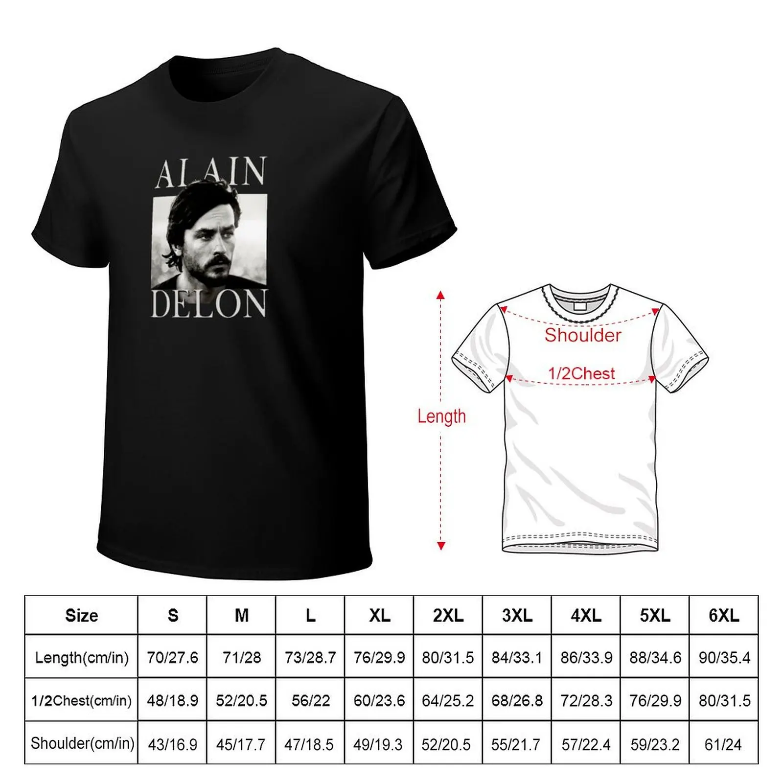 Alain Delon a Alain Delon a Alain Delon T-Shirt Moisture Wicking Athletic T-Shirt