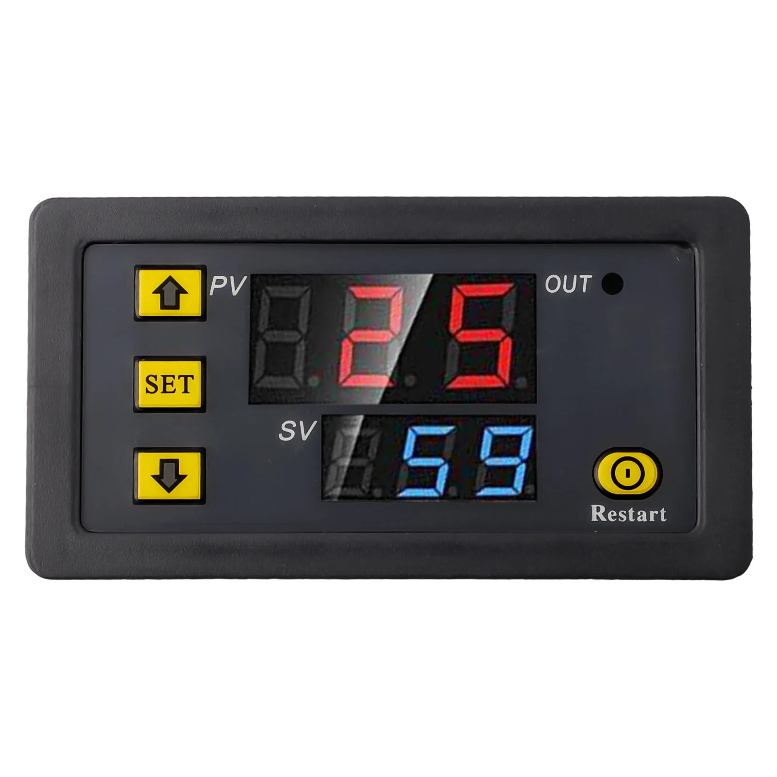 Dual Display Delay Relay Pump Engine Switch Module for Time Delay Switch for Time Relay 20A Timer Switch For Light Water