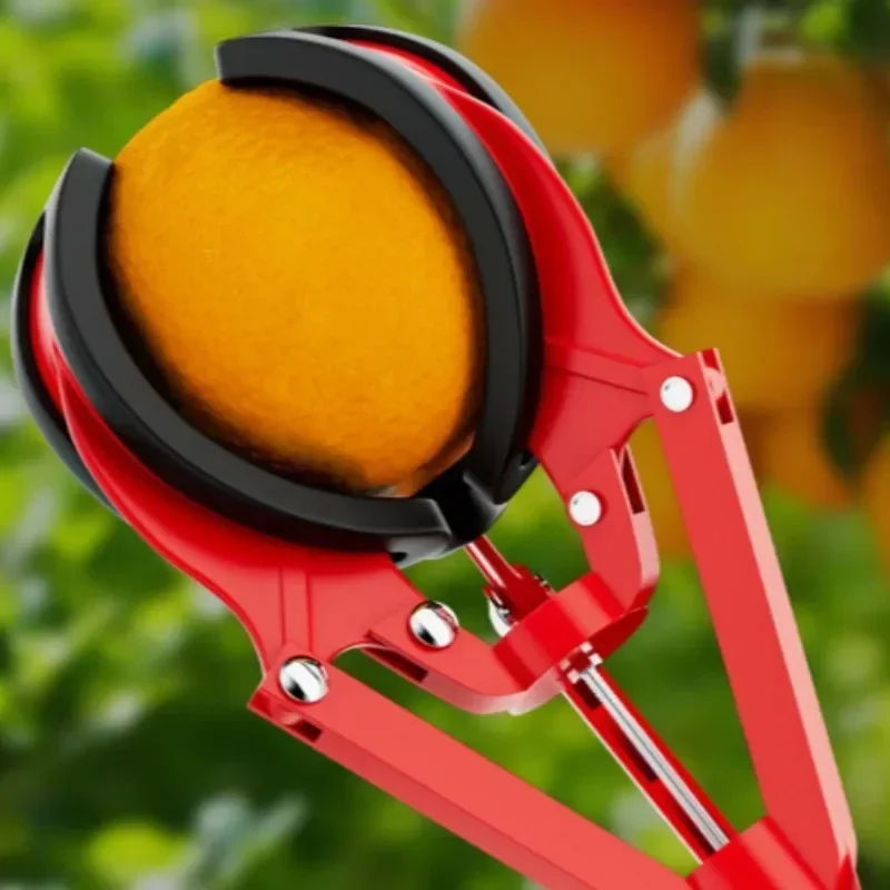 Aluminium Alloy Professional Fruit Picker Three Claw Soft Glue Portable Adjustable Gardening Fruit Pick Detachable Hand Tools