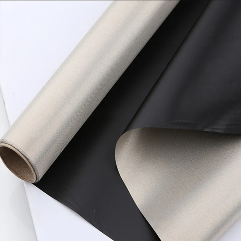 100Cm Faraday Fabric Black Rfid Shielding Block Wifi/rf Anti-Radiation Conductive Magnetic Copper/nickel Emf Protection Cloth