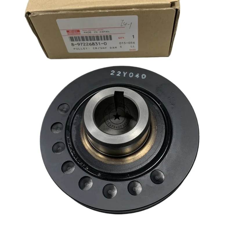 3LD1 3LB1 Crankshaft Pulley 8-97226831-1 Japanese Original Factory