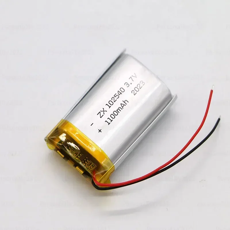 102540 Bateria 3.7V ogniwo litowe 1100mAh litowo-jonowe baterie polimerowe do lokalizatora GPS odtwarzacz MP3 zestaw słuchawkowy Bluetooth