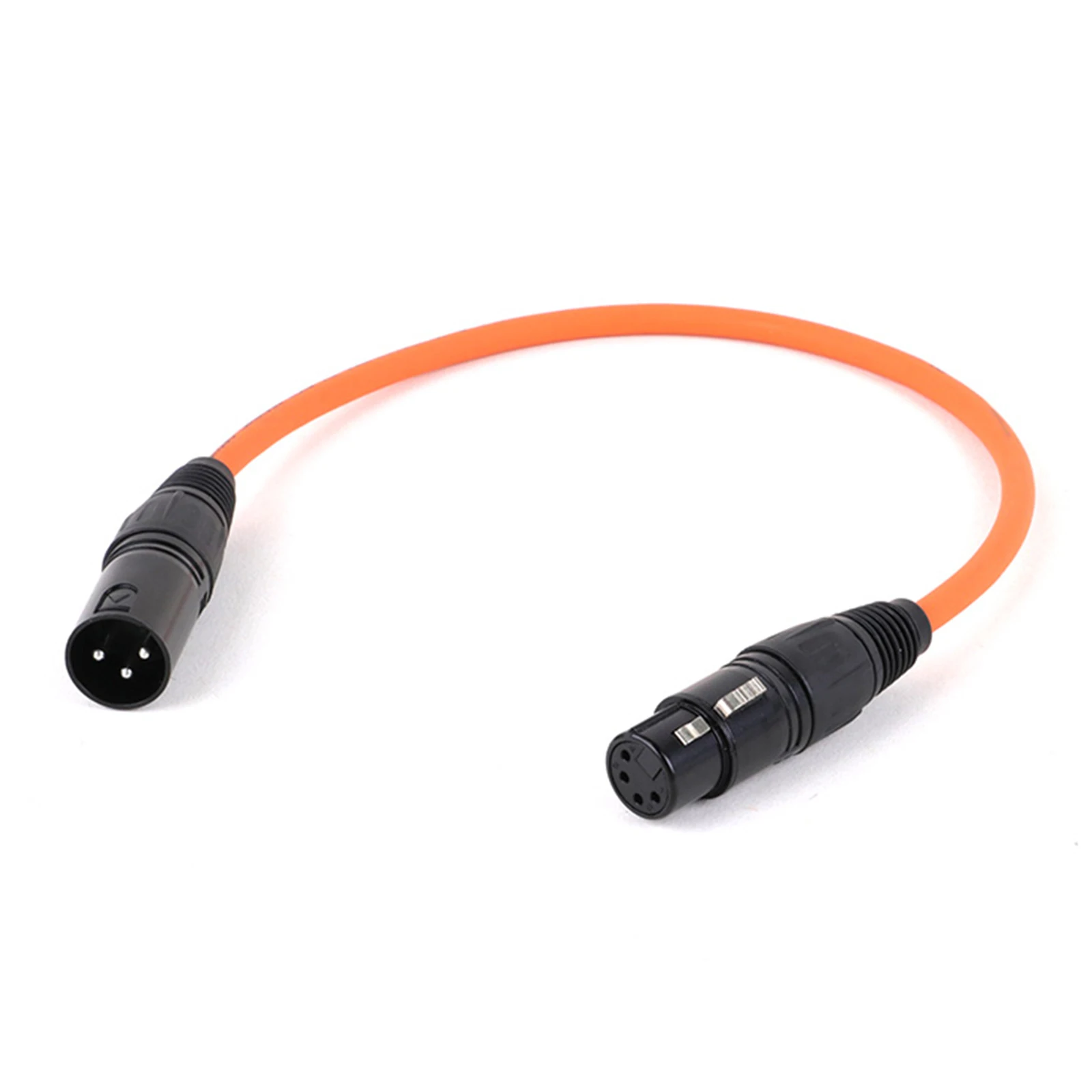 XLR Cable XLR3M to XLR4F Adapter - 3 Pin Male XLR to 4 Pin Female XLR Turnaround 2 All Copper Conductors+Shielded 0.15M -15M 1PC