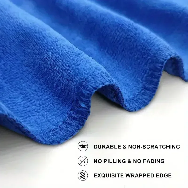 1-30pcs Microfiber Towels Car Wash Drying Cloth Towel Household Cleaning Cloths Auto Detailing Polishing Cloth Home Clean Tools