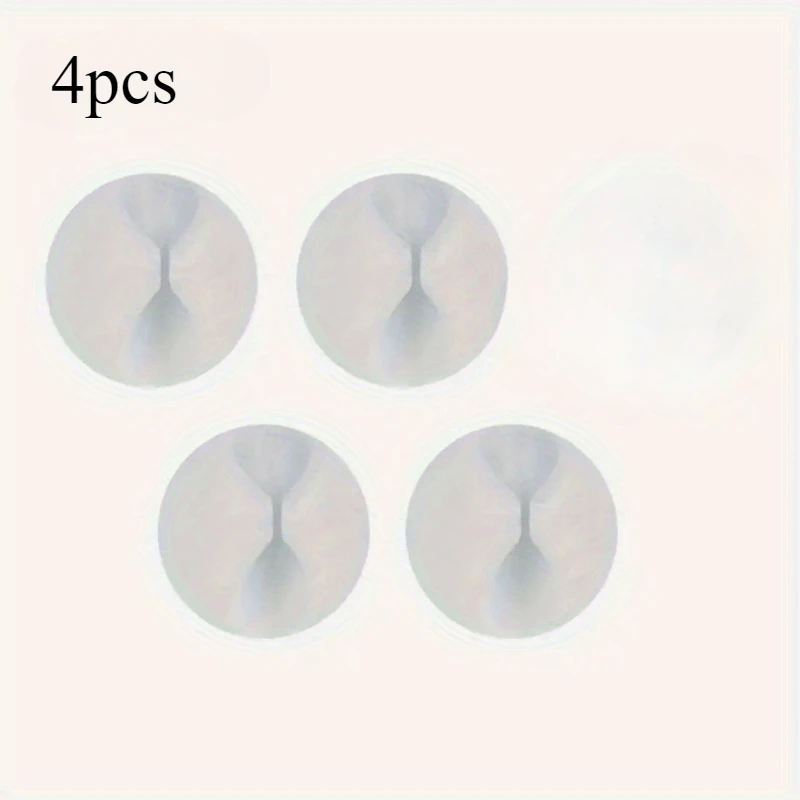 4pcs Desktop Organizer, Data Cable Holder Storage Buckle, Headphone Charging Cable, Bedside Card Holder Cable Organizer