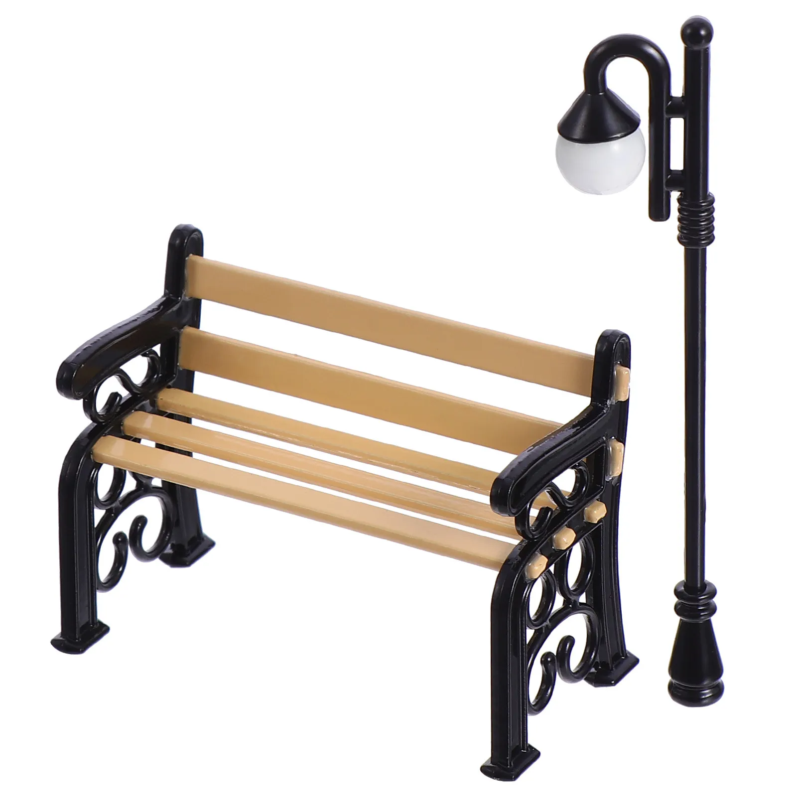 

2 шт. Декоративные миниатюрные уличные фонари из смолы для детской комнаты, сада, реквизит для фотосессий