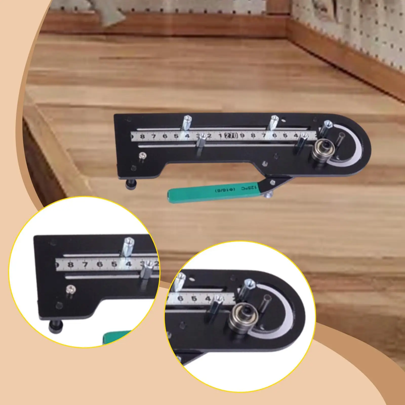 Manual Wire Bending Machine DIY Home Metalworking Versatile Labor Saving Compact