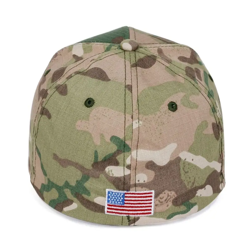 Trendy Seal Team Series Baseball Caps National Flag Acrylic Fibers Snapback Hat Cotton Stretchable Hat
