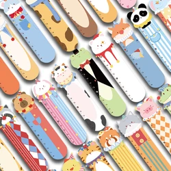 30PCS Wonderful Animal Circus Bookmarks DIY Ledger Markers Paper Tags Book Tagging Marked Cards Supplies Gift Message Cards ﻿
