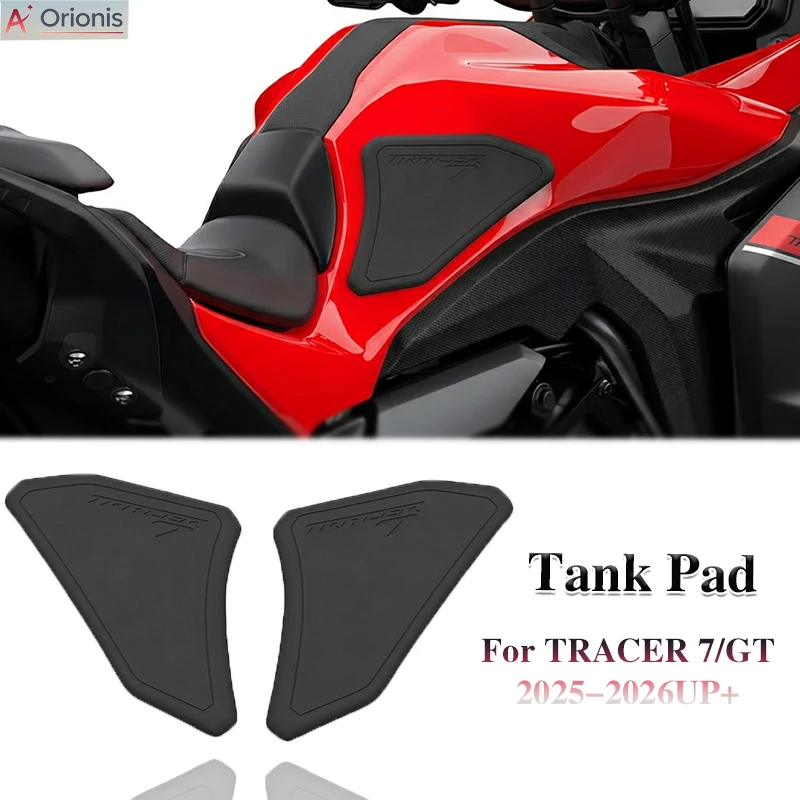 

Новые противоскользящие наклейки на боковые части топливного бака TRACER7, резиновые накладки на бак для Tracer7GT, TRACER 7GT, Tracer7 2025 2026