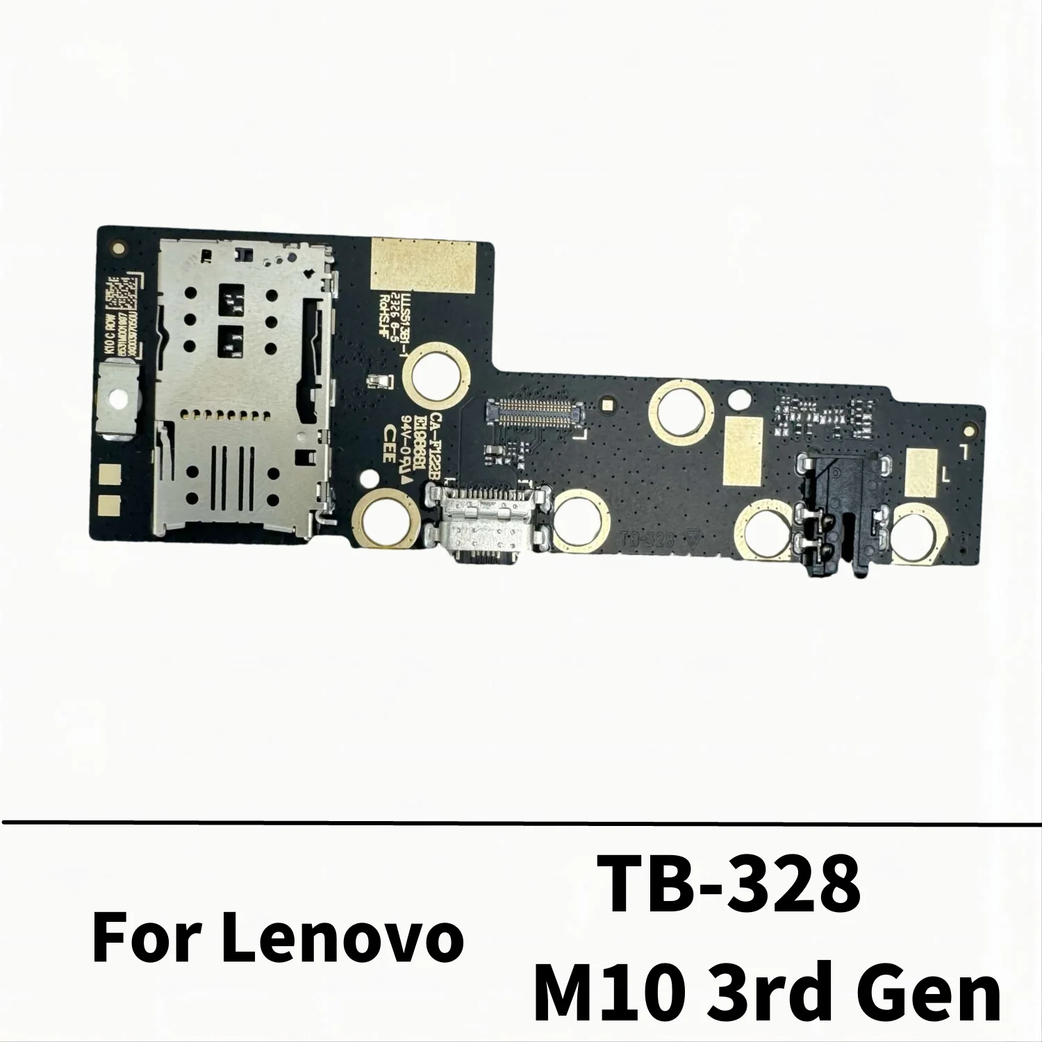 USB Charger Dock Connector Board Charging Port Flex Cable For Lenovo Tab M10 3rd Gen TB328FU TB328XU TB328