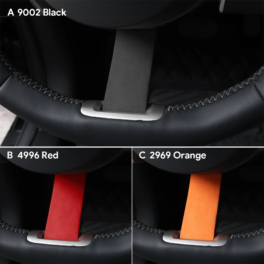 For BMW Mini Cooper S F65 F66 F67 Electric EV J01 E SE Aceman J05 U25 Countryman 2024 2025 Steering Wheel Below Sticker Flannel