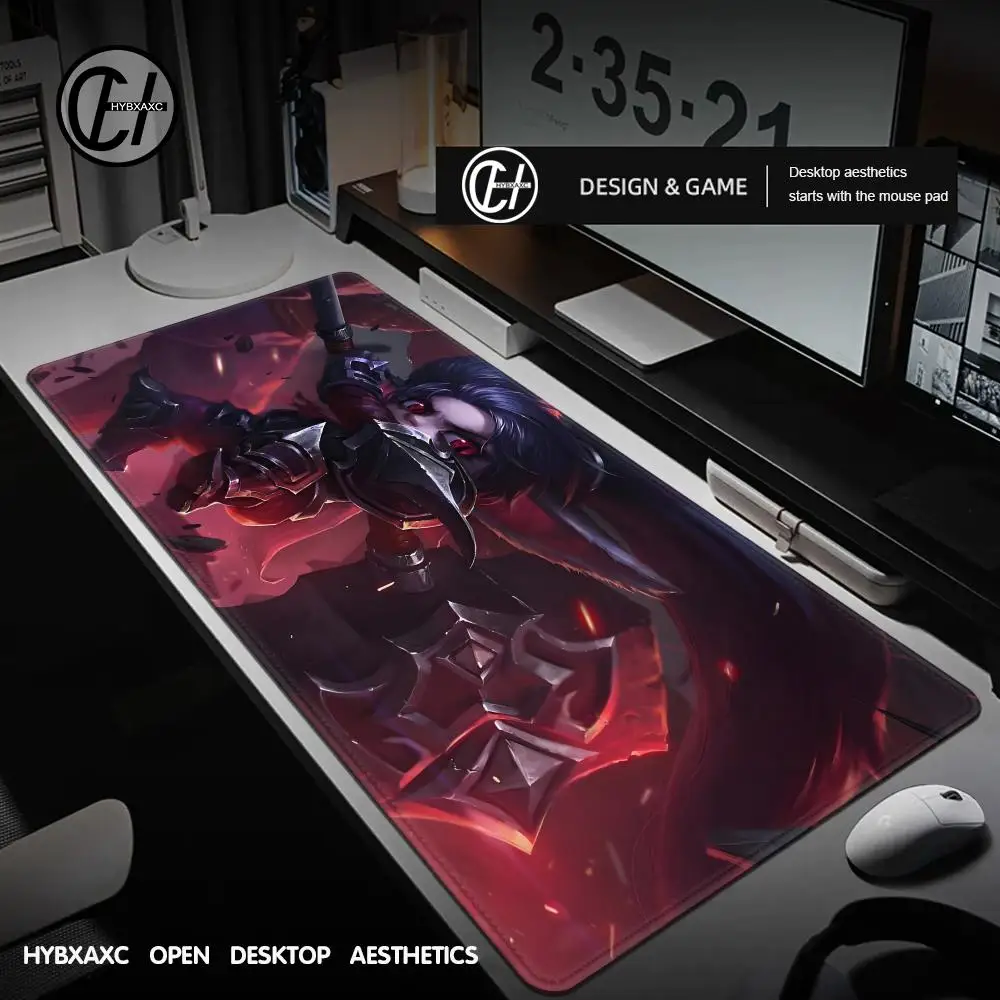 Poppy Mouse Pad Cute HD Desk Pad Extended Gaming Keyboard Mats Large 90x40cm XXL Gamer Mousepad