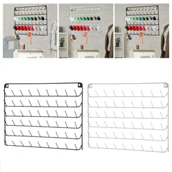 Wall Hanging Thread Organizer Sewing Spool Holder 54 Spools Embroidery Sewing Thread Rack Stand Quilting Tool for Jewelry Tailor