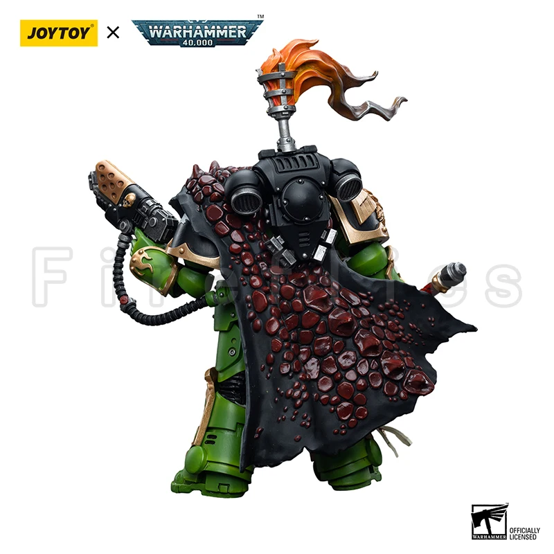 1/18 JOYTOY Action Figure 40K Salamanders Captain Adrax Agatone Anime Model Toy