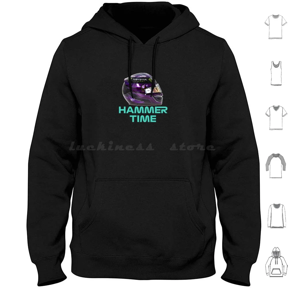 Hammer Time Lewis 2020 Purple Hoodies Long Sleeve Car Racing Carbon Fibre Carbon Fiber F1mask Motorsport Driver