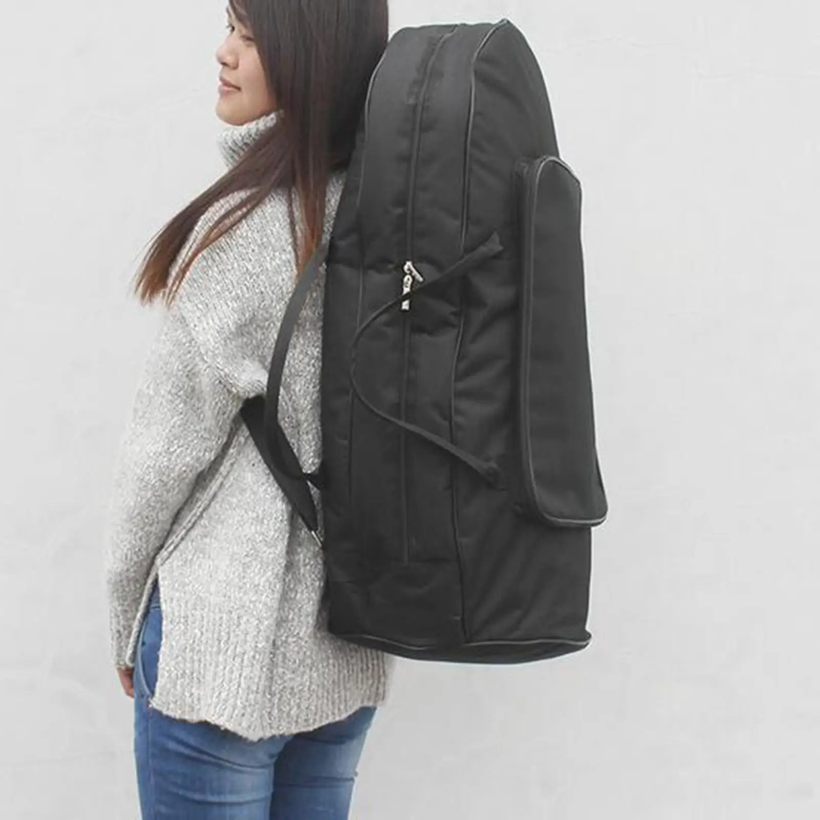 

Чехол для эуфония, духовой инструмент с внешним карманом, плечевым ремнем, портативная сумка для эуфония, универсальная сумка для переноски эуфониума