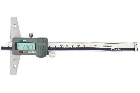 Measuring Tool Xibei Green Vernier Digital Display Depth Caliper/Measuring Depth/0-100-200-300mm0.01