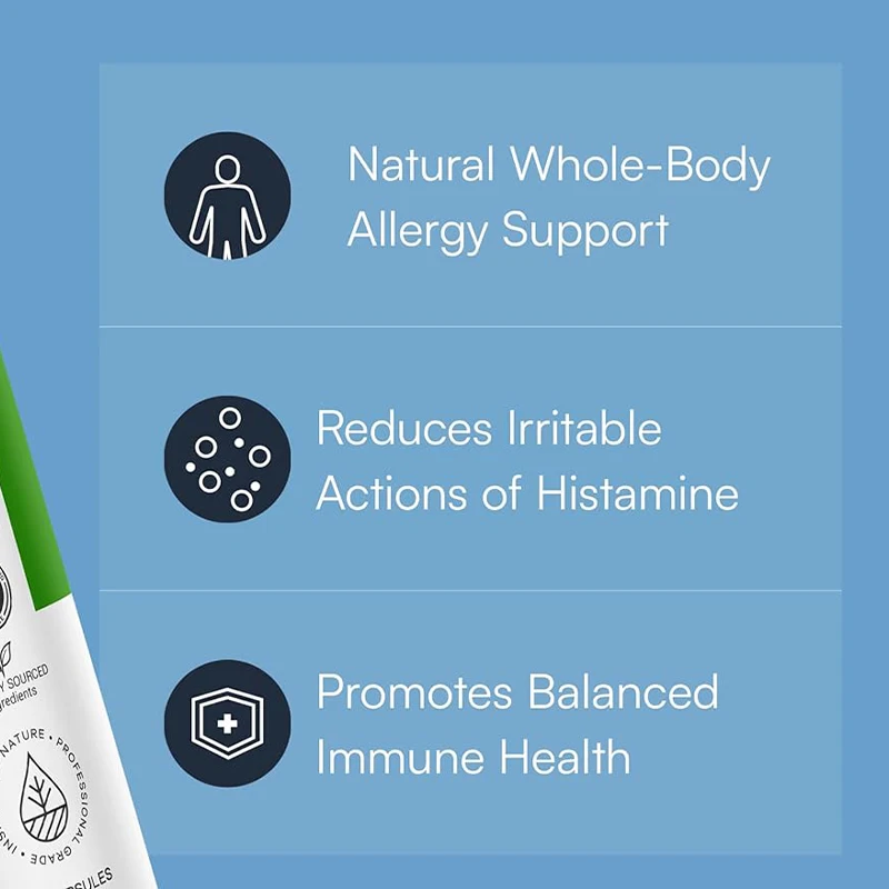 Diamine oxidase supplement - DAO supplement histamine and immune support -60 capsules