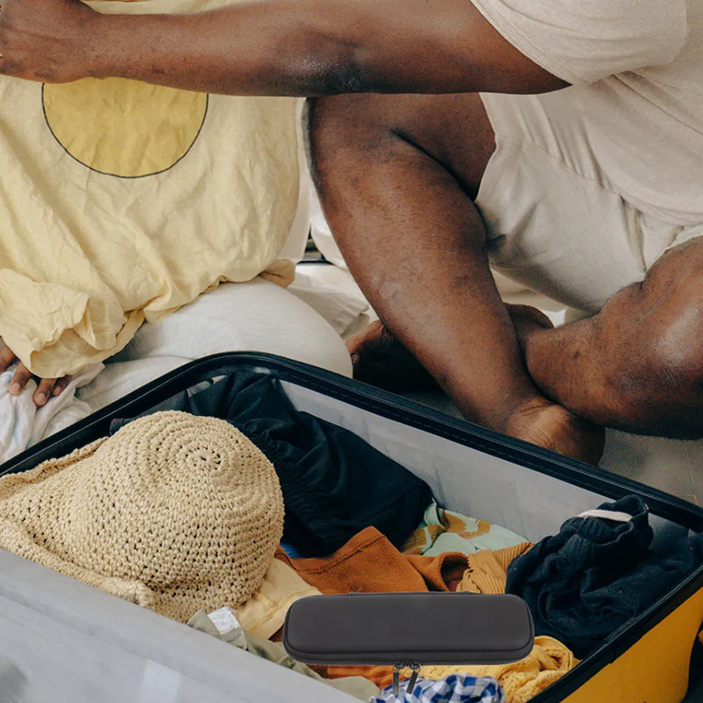 

Набор из 2-х дорожных футляров для электрических зубных щеток: жесткий чехол из ЭВА с сетчатым карманом, портативный держатель для зубных щеток, контейнер для хранения зубной пасты