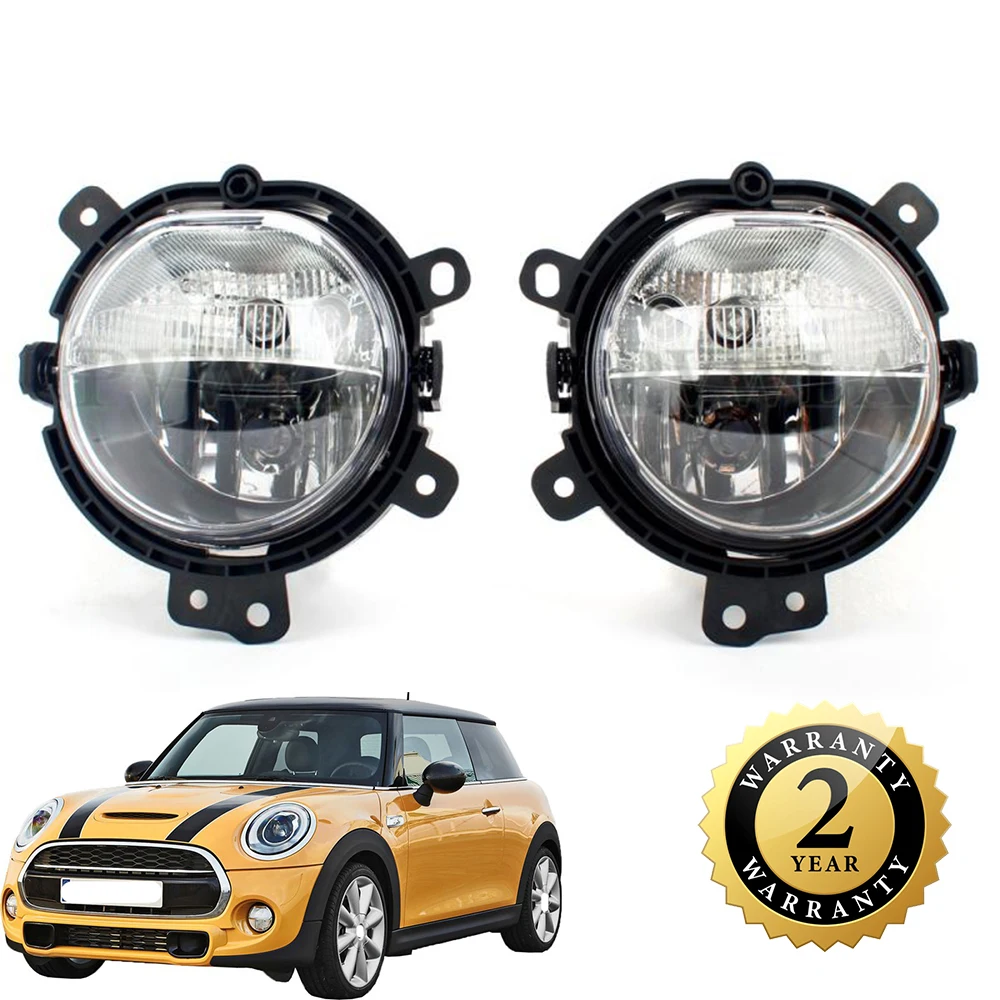 

Front Fog Lamp Light With Halogen Bulbs 63177298331;63177298332 Car Lights For Mini Cooper F55 F56 2014 2015 2016 2017 2018