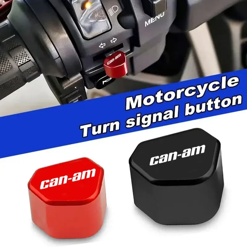Motorcycle Switch Button Turn Signal Switch Key Cap For Can Am Outlander 1000 Ryker 900 Renegade 800 Canam Maverick X3 Spyder