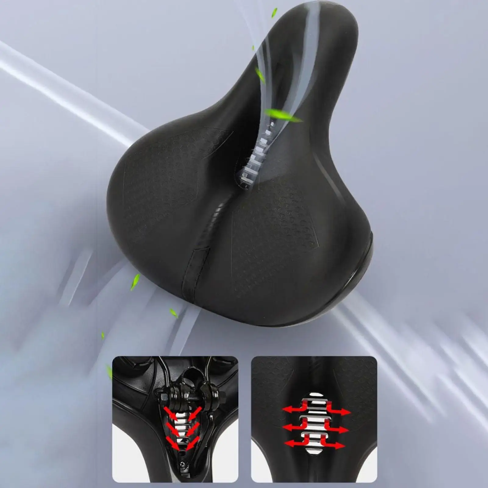 

Bicycle Seat Bike Pad Saddle Replacement Soft Cycling Saddle For Mountain Racing Road Commuting Touring Urban City