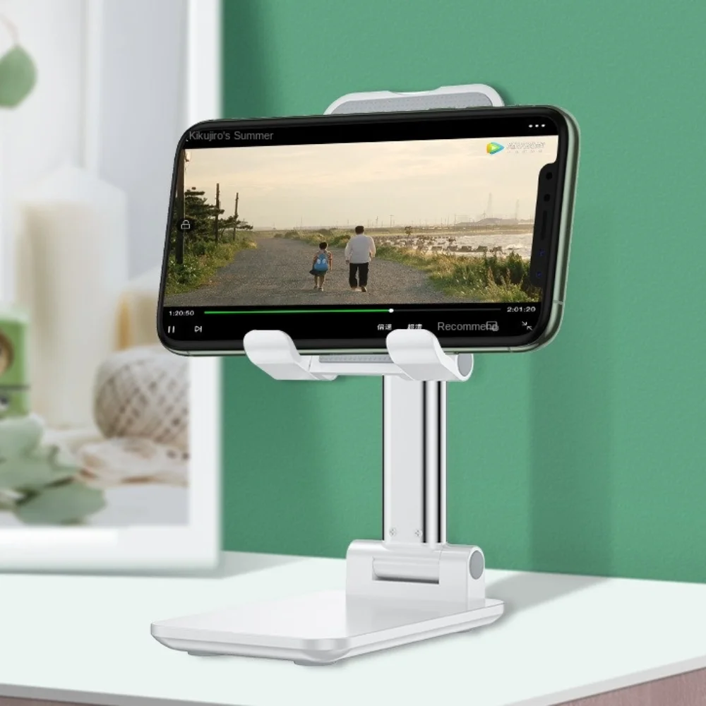 

New Folding Phone Stand Adjustable Universal Cell Phone Stands Rotatable Plastic Desktop Tablet Holder for Home Office