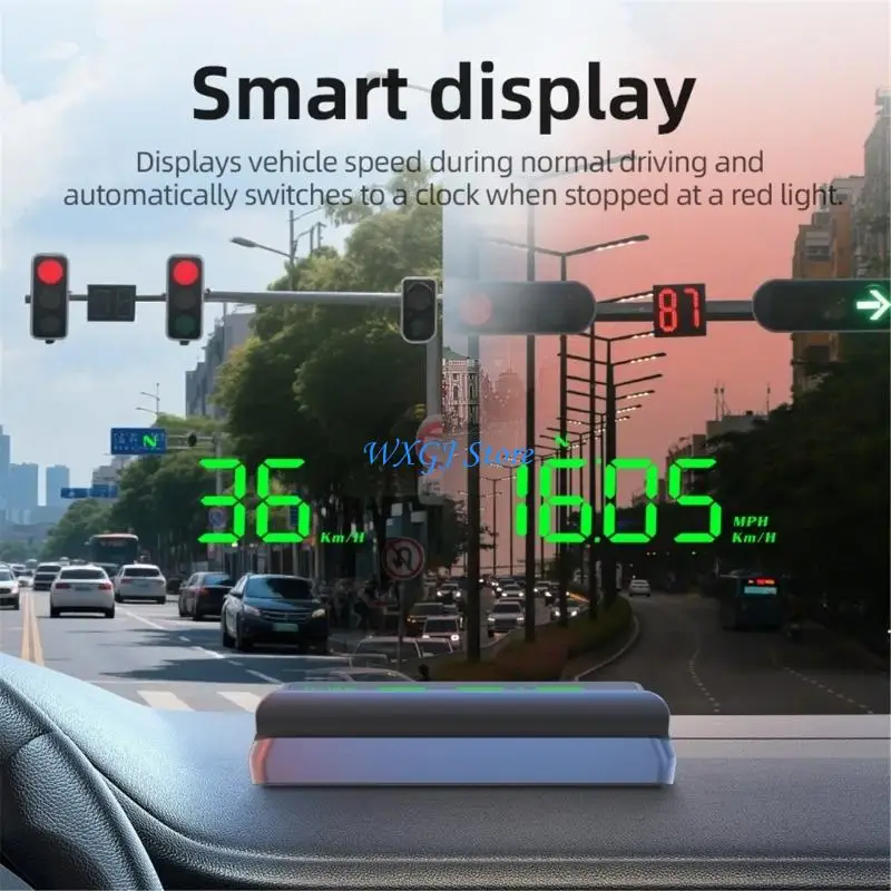 37JE Dashboard Satellite Speedometer Head Up Display for Daily Commuting Use