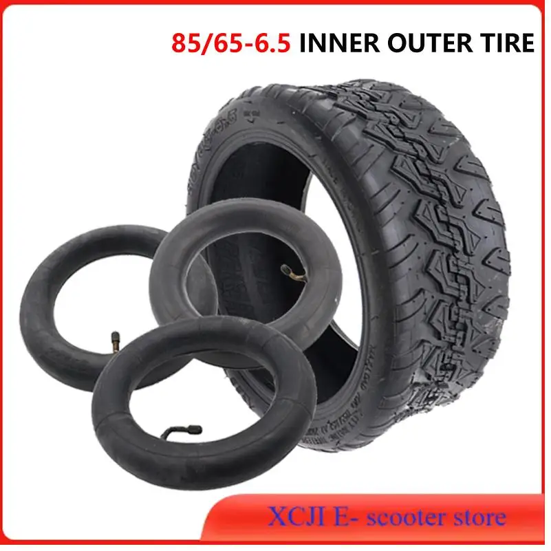 85/65-6.5 الإطارات الخارجية الداخلية ل Kugoo G-Booster G2 Pro سكوتر كهربائي الجبهة الخلفية عجلة سميكة مقاومة للاهتراء تضخيم أجزاء الإطارات #1