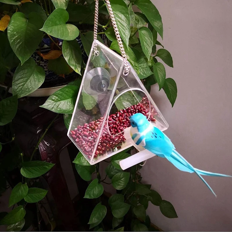 Bird Feeder With Wireless Outdoor Camera, Bird House With 720P Camera Night Version Wifi Camera