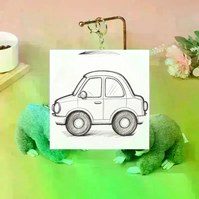 

[JT]1Pc Cartoon Sloth Plush Toys Cute Lying Sloth Toys Funny Home Decor Cartoon School Bag Pendant Keychain Doll Doll