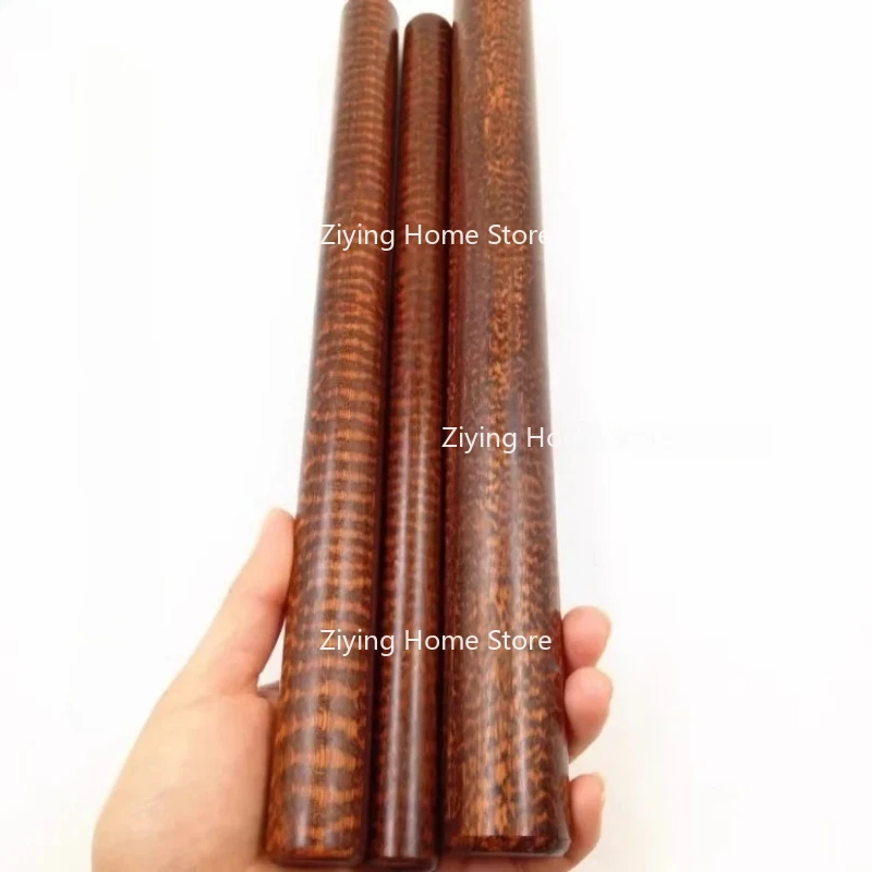 1PCS Snakewood Round Rod Lumber Craftwood Acupoint Guasha Fitness Stick and Muscle Relaxation