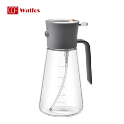 WALFOS 700ml Oil Spray Bottle Glass Storage Bottles BBQ Sprayer Air Fryer Cooking Seasoning Spray Oil sprayer Kitchen Utensils