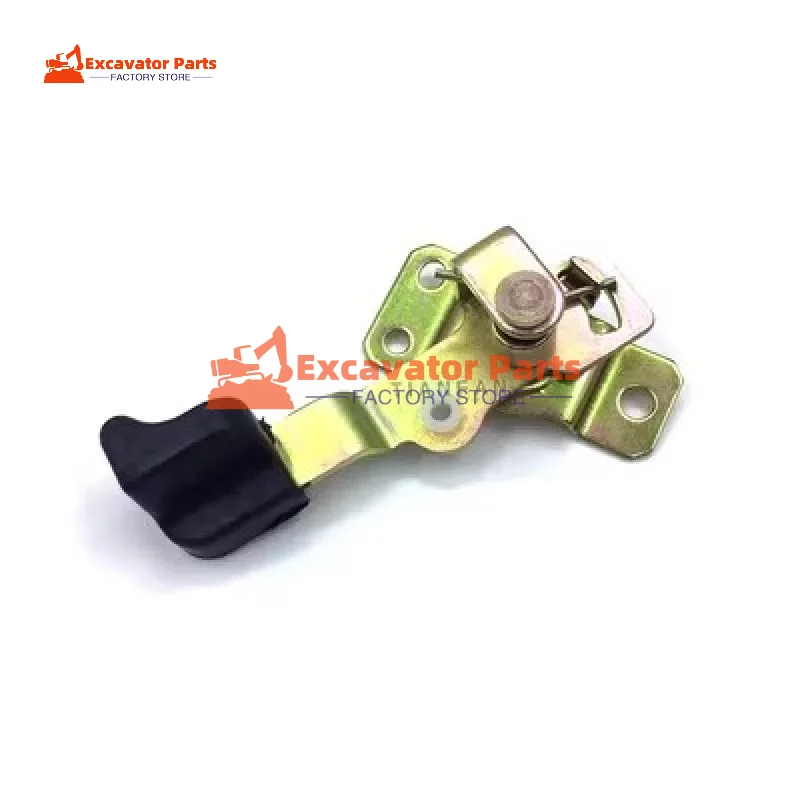 For PC130 pc200 220 300 360-7 Door Lock Assembly Of Cab Outside Handle Lock Block Excavator Accessories