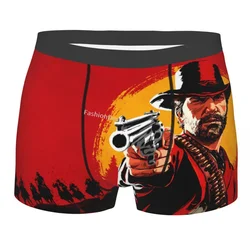 Poster Red Dead Redemption John Marston Game Underpants Breathbale Panties Male Underwear Print Shorts Boxer Briefs