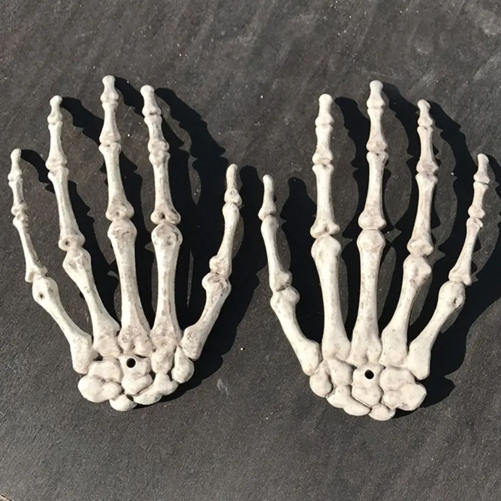 Plastic Realistic Skeleton Hand Hand Bone Skeleton Hand Halloween Skeleton Hands Life Size Decoration
