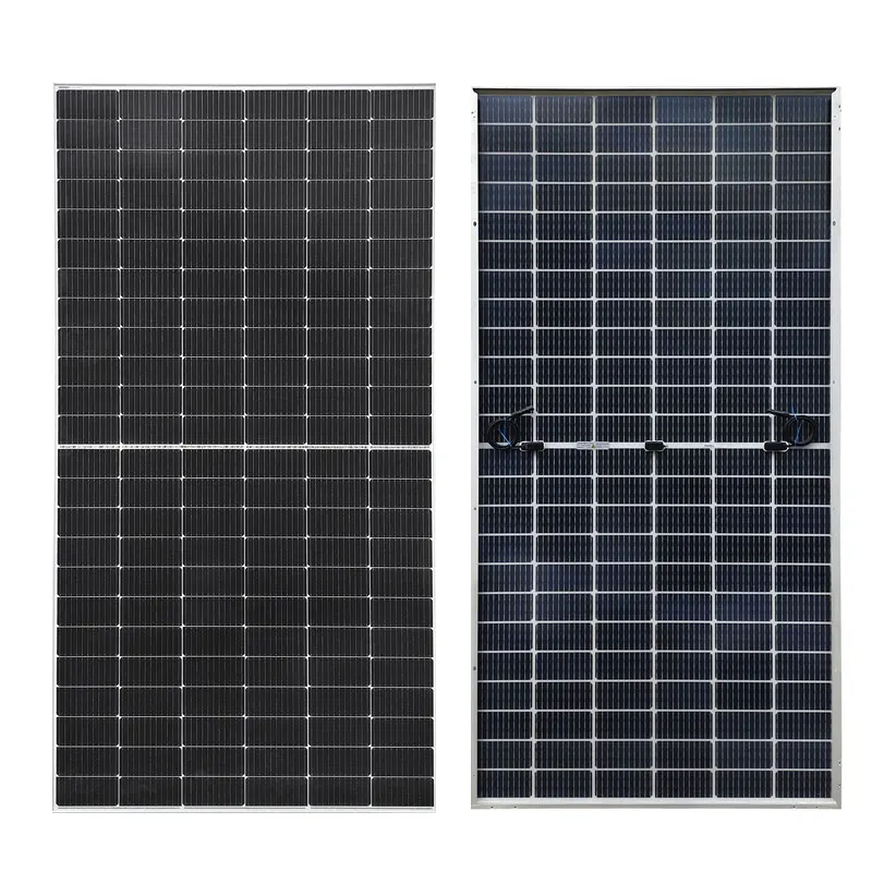 Bifacial Monocrystalline Solar Panel 600W 6000W 6KW Half Cut Split Solar Cell Solar Charger Home House Garden Farm Beach