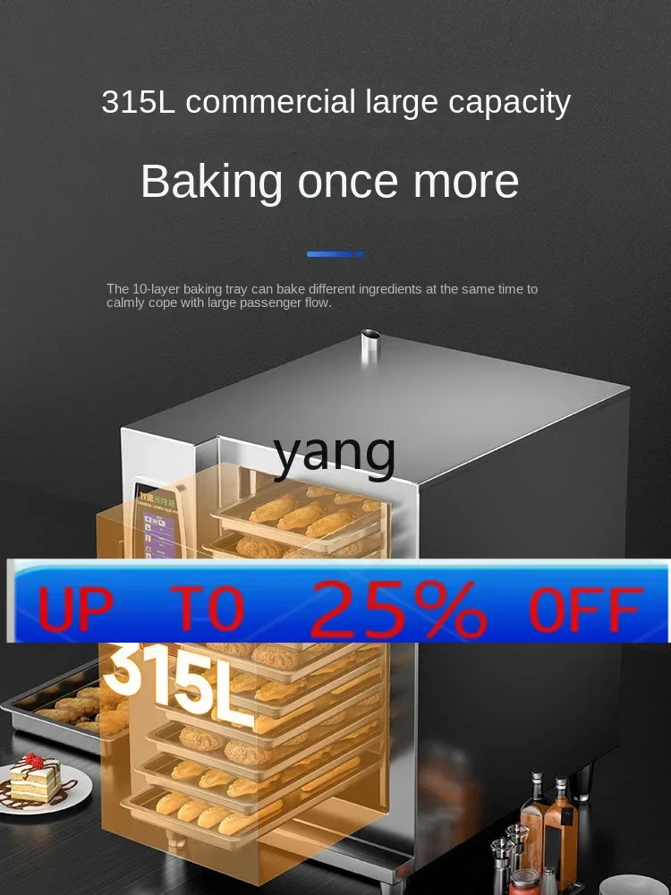 LTT steam oven commercial large capacity steaming and baking machine electric oven pizza bread