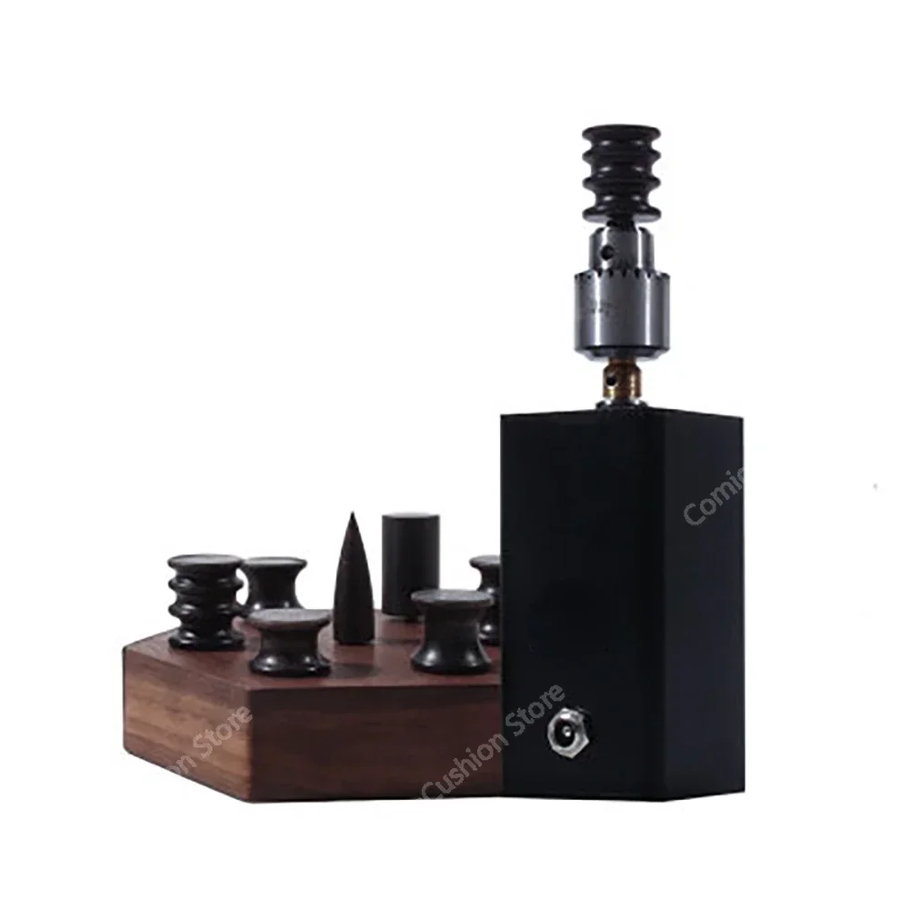 Electric Leather Polishing Machine Handmade DIY Vegetable Tanned  Grinder Rod Round Edge Trimming Tool 6000RPM