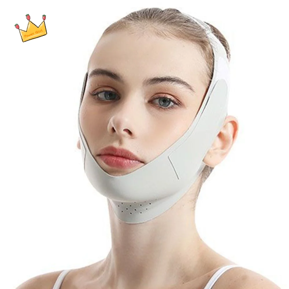 Fascia Antirughe per il Viso, Benda Elastica per Massaggio Facciale, Cinturino Lifting Viso in Grafene Traspirante, Strumento di Bellezza per Modellare il Viso a V