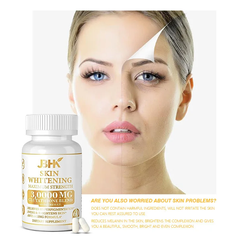 Glutathione capsule delays aging, promotes cell repair, avoids oxidative damage and regulates immunity.