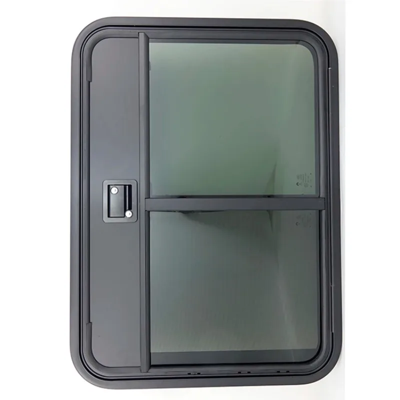 دمعة مقطورة الباب 620x950 مللي متر RV التخييم سبائك الألومنيوم إطار الباب ل RV متنقل عربات التخييم