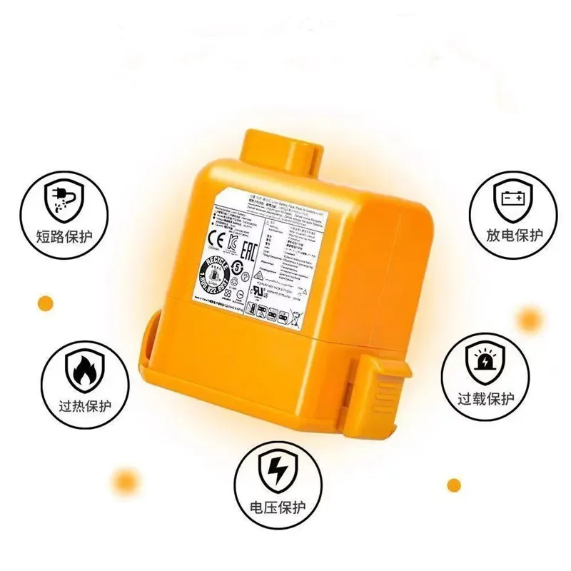 Nuovo di zecca. Per LG A9 A905M A907GMS A905RM A958SA A9PLUS A9EAC63758601 A9M A9MAX A9N A9Plus. Batteria per aspirapolvere